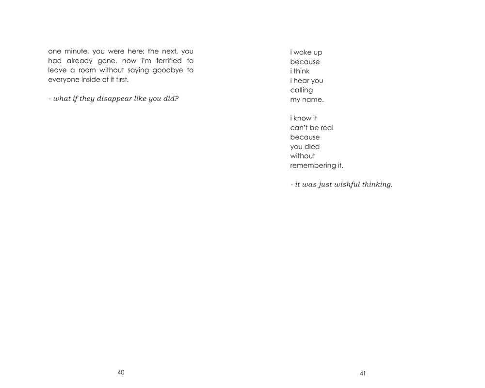 To drink coffee with a ghost by Amanda Lovelace