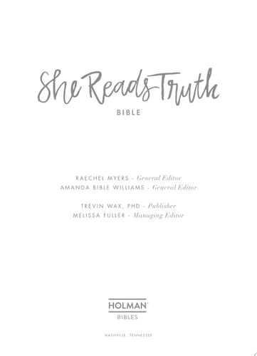 She Reads Truth Bible