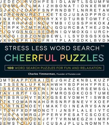 Stress Less Word Search: Cheerful Puzzles