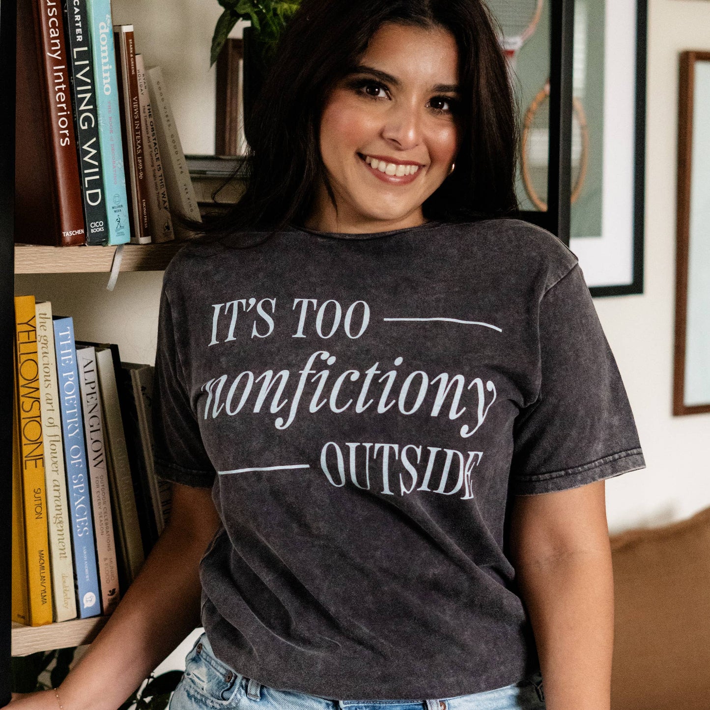 It's Too Nonfiction Outside Tee