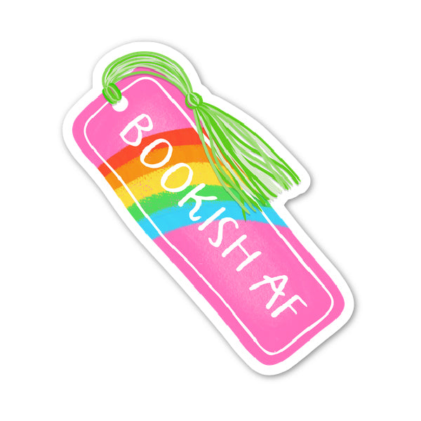 Bookish AF Sticker