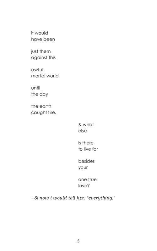 To make monsters out of girls by Amanda Lovelace
