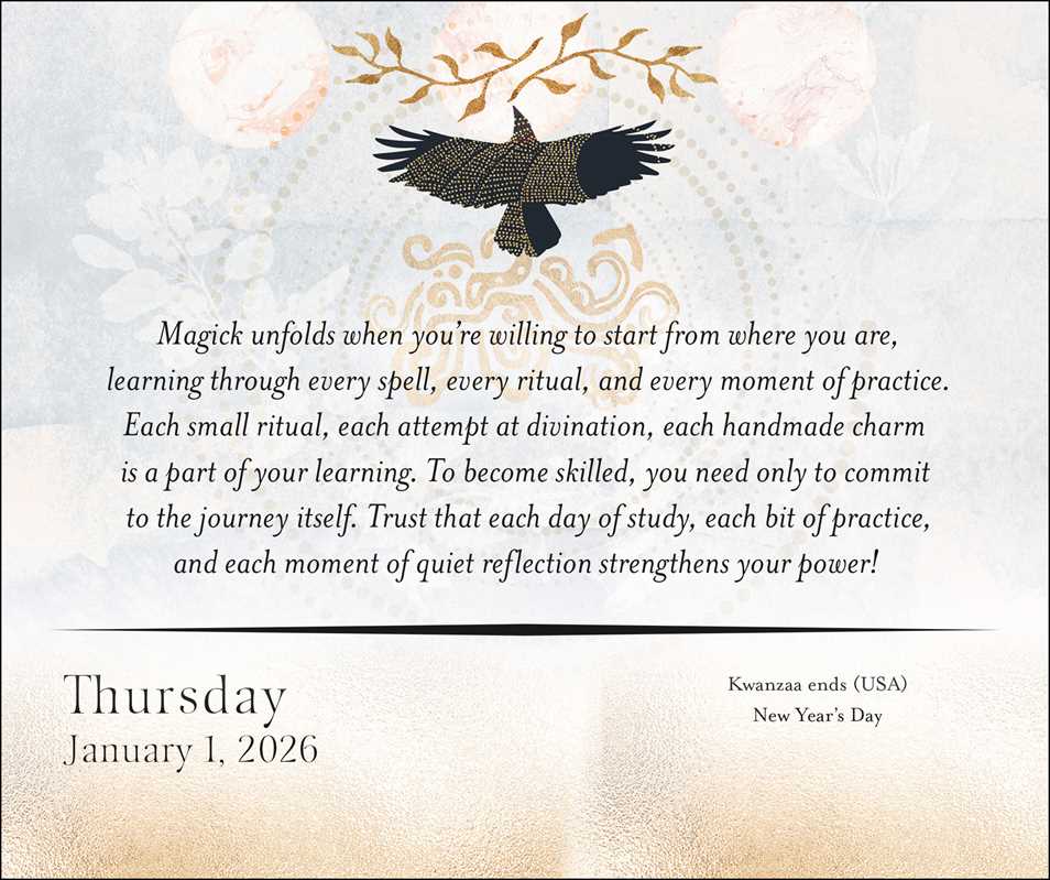 Year of the Witch 2026 Day-to-Day Calendar by Temperance Alden