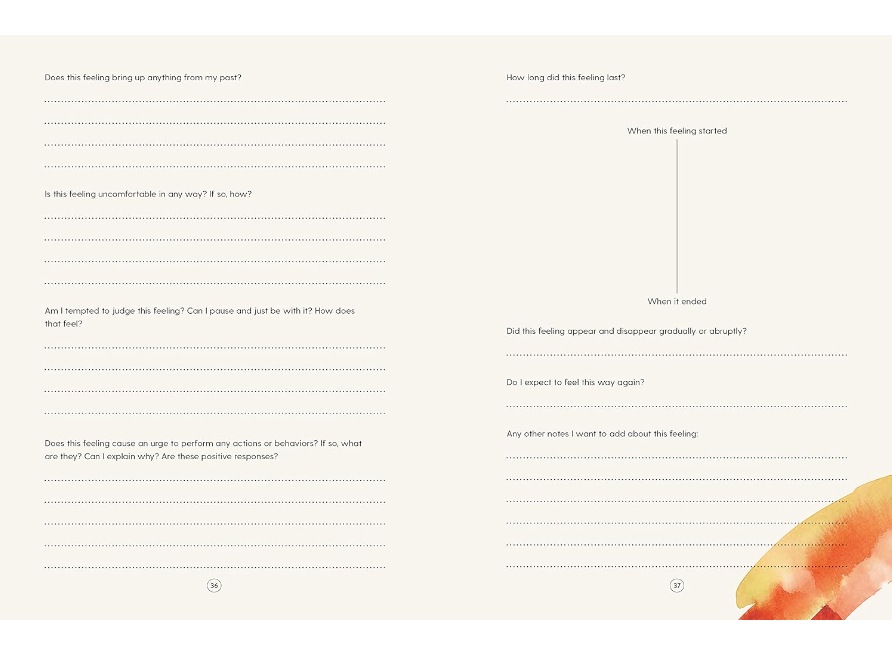 How Am I Feeling Right Now?: A Guided Mindfulness Journal