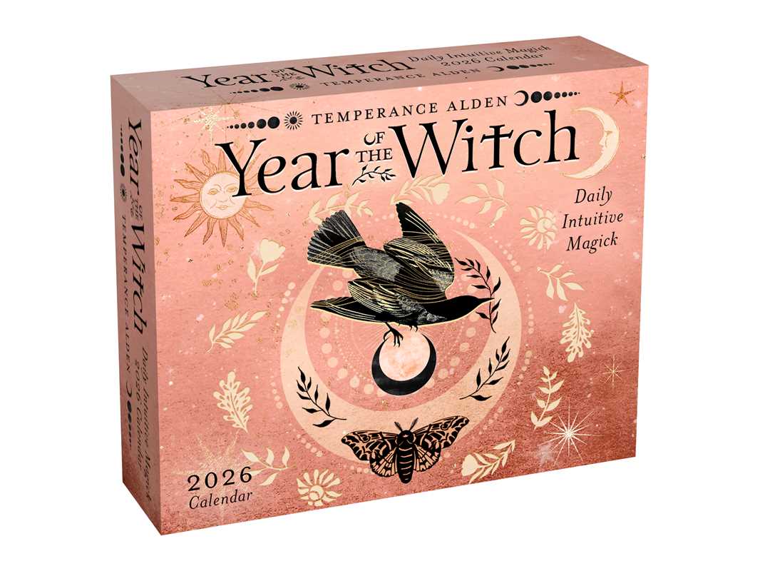 Year of the Witch 2026 Day-to-Day Calendar by Temperance Alden