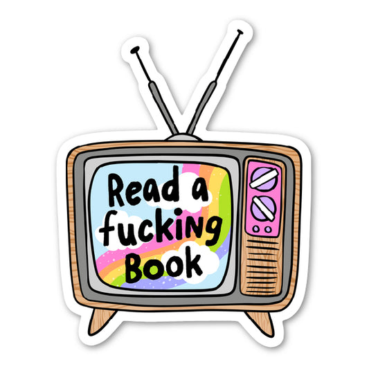 Read A Book Sticker