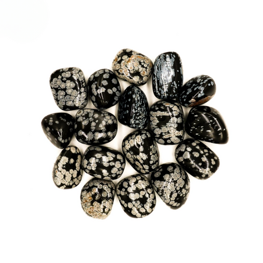 Snowflake Obsidian (Tumbled)