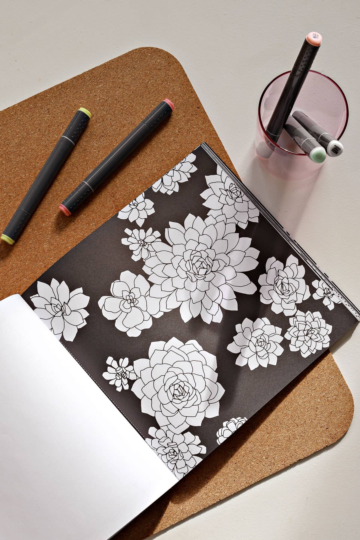 Bloom: Adult Coloring Book with Velvet Pages (Spring)