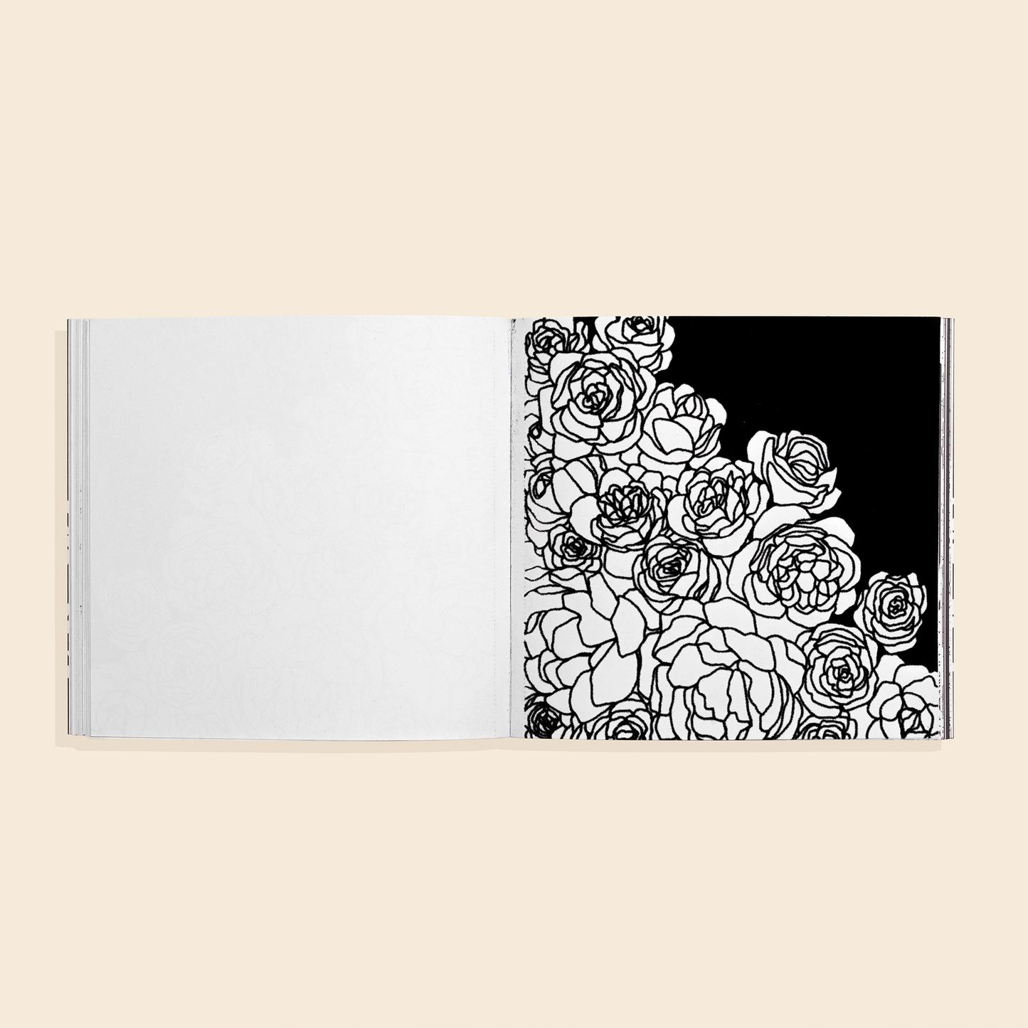 Bloom: A Travel Sized Floral Coloring Book (Spring)