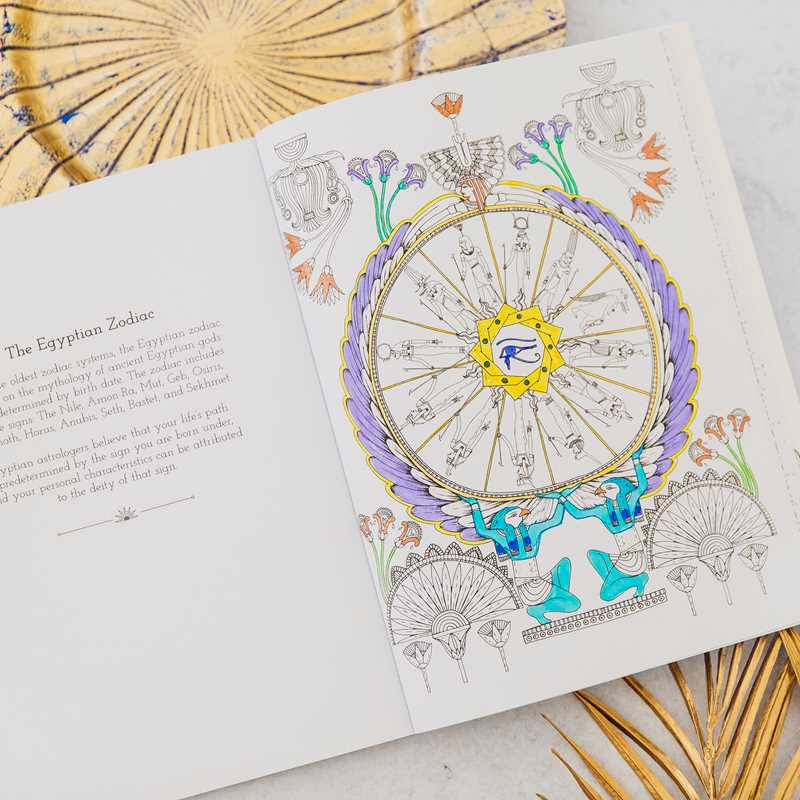Astrology Coloring by Ana Jarén