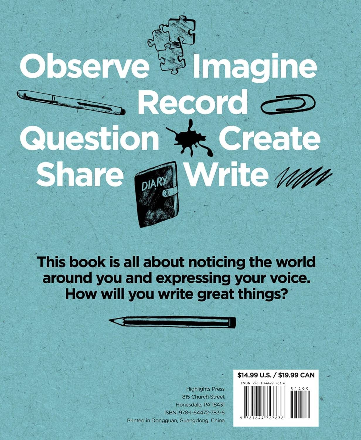 The Highlights Book of Things to Write