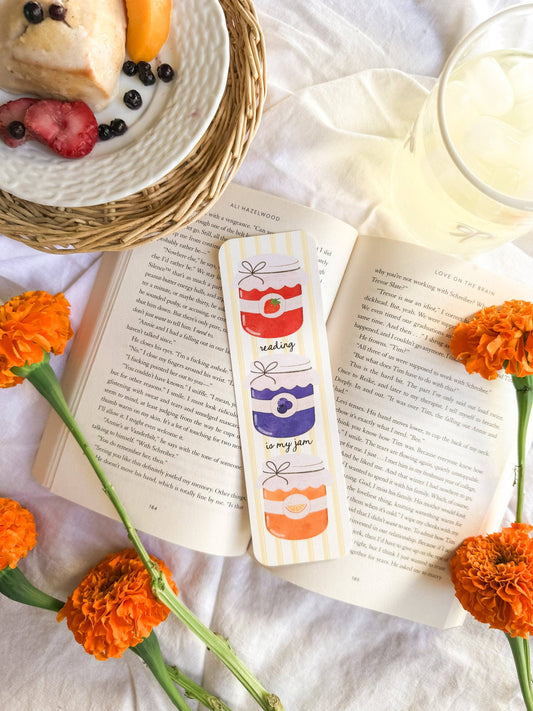 Reading is My Jam Bookmark