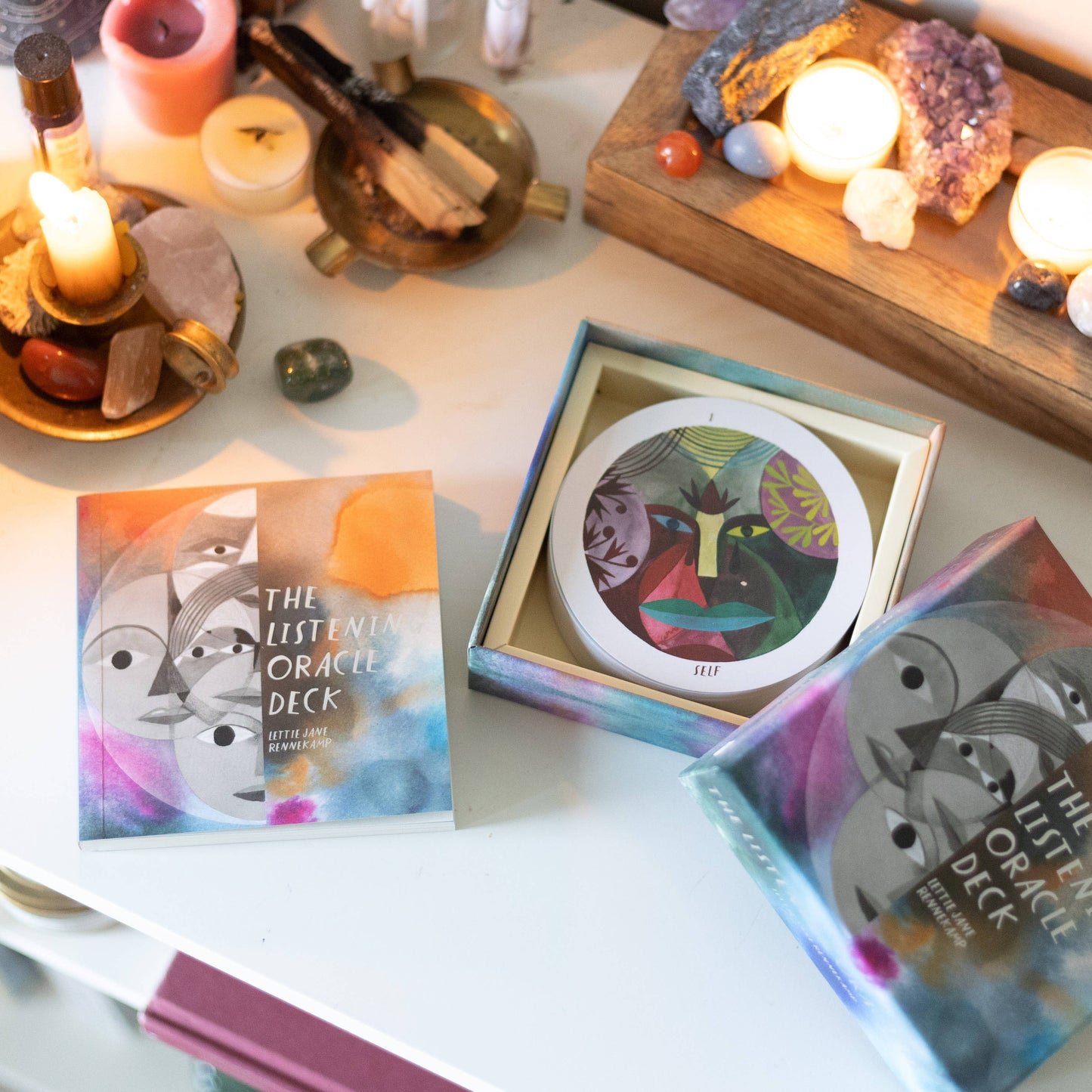 Listening Oracle Deck by Lettie Jane  Rennekamp