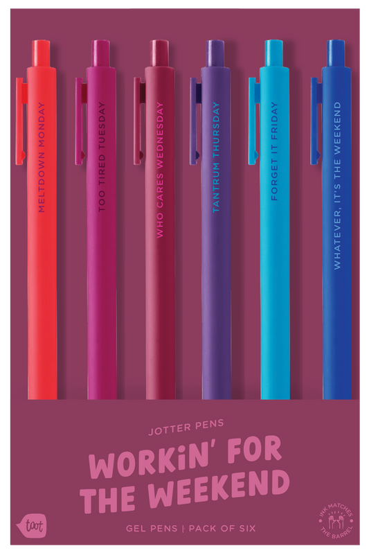 Jotter Set: Workin' For The Weekend
