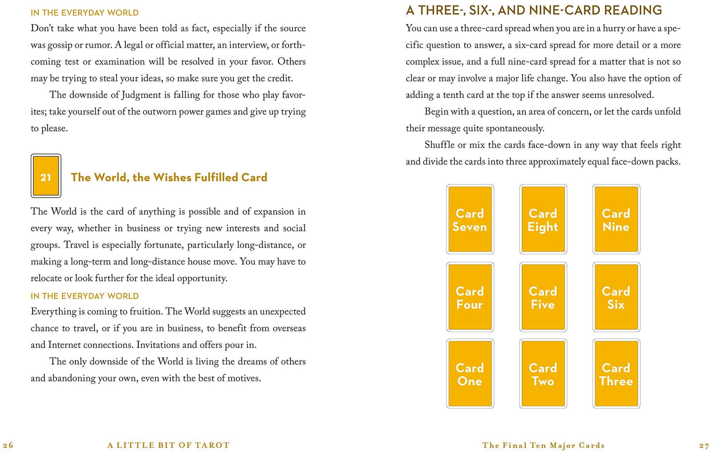 A Little Bit of Tarot