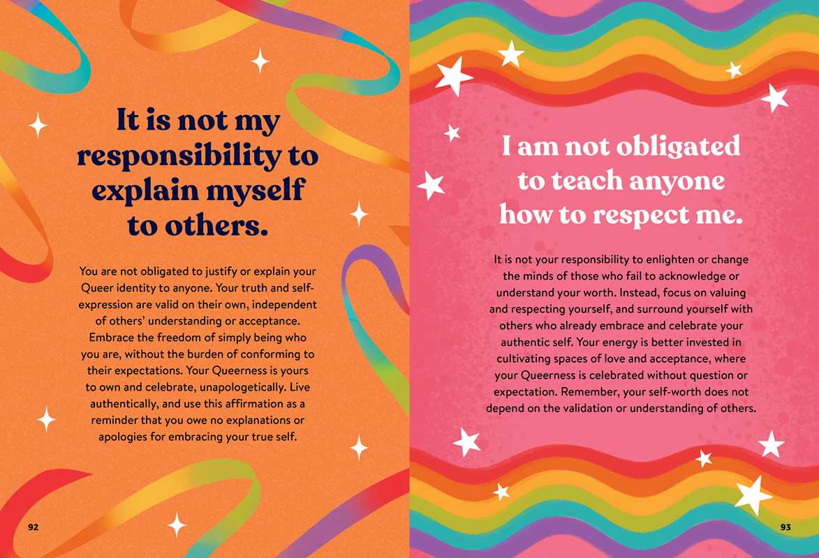 Affirmations for Queer People