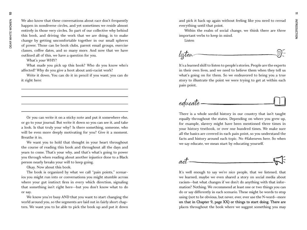 Dear White Women by Sara Blanchard
