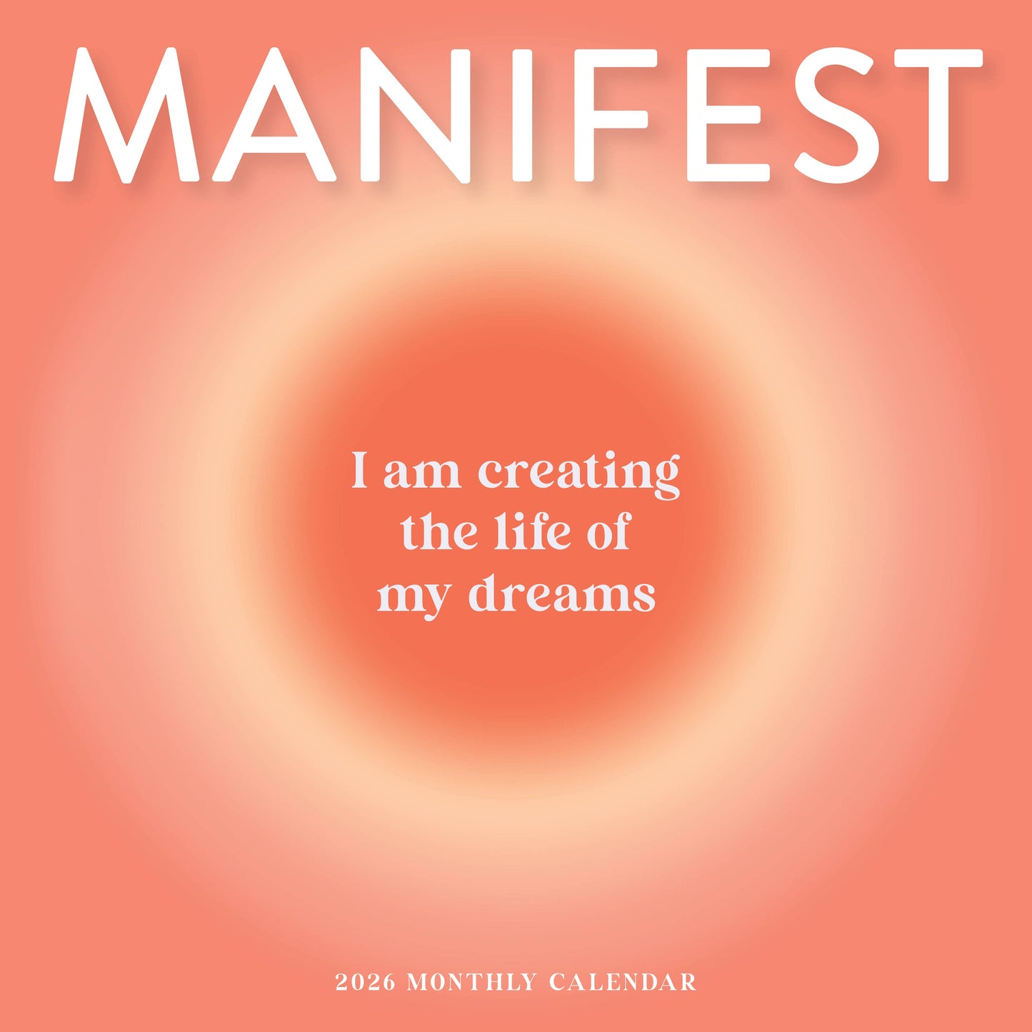 Manifestation 2026 Wall Calendar Marble City Press