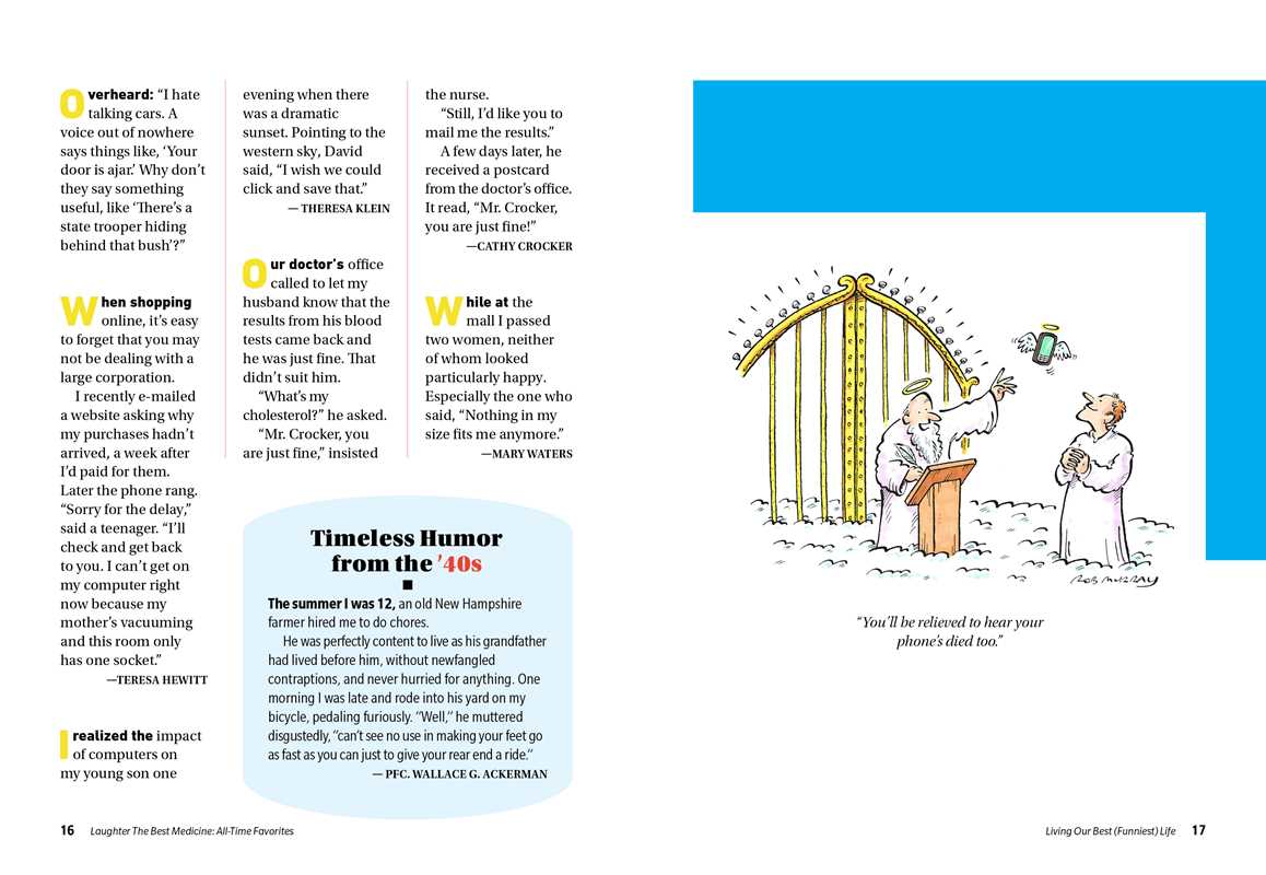 Reader's Digest Laughter is the Best Medicine