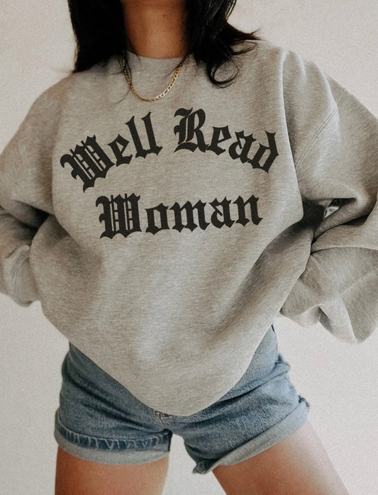 Well Read Woman Crewneck