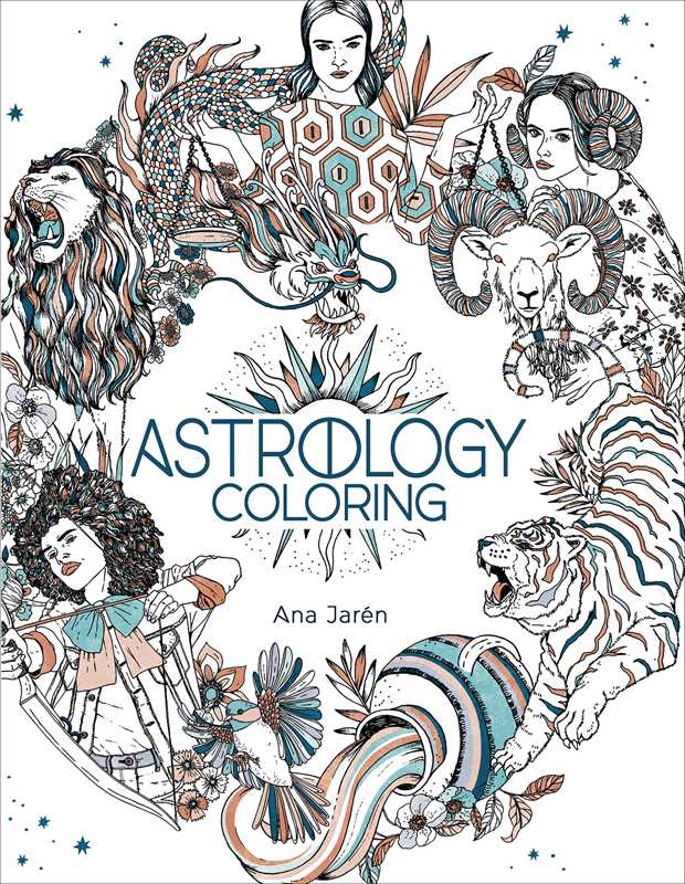 Astrology Coloring by Ana Jarén
