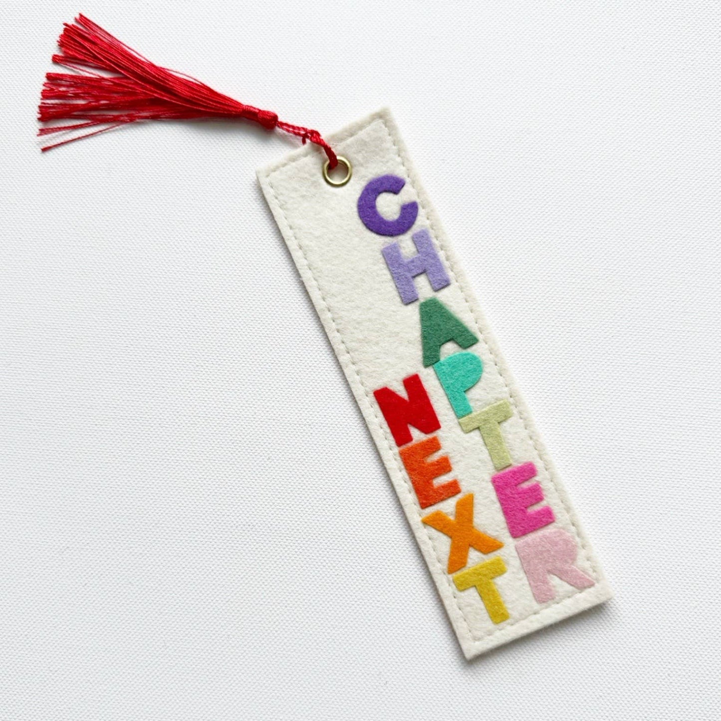 Next Chapter Felt Bookmark