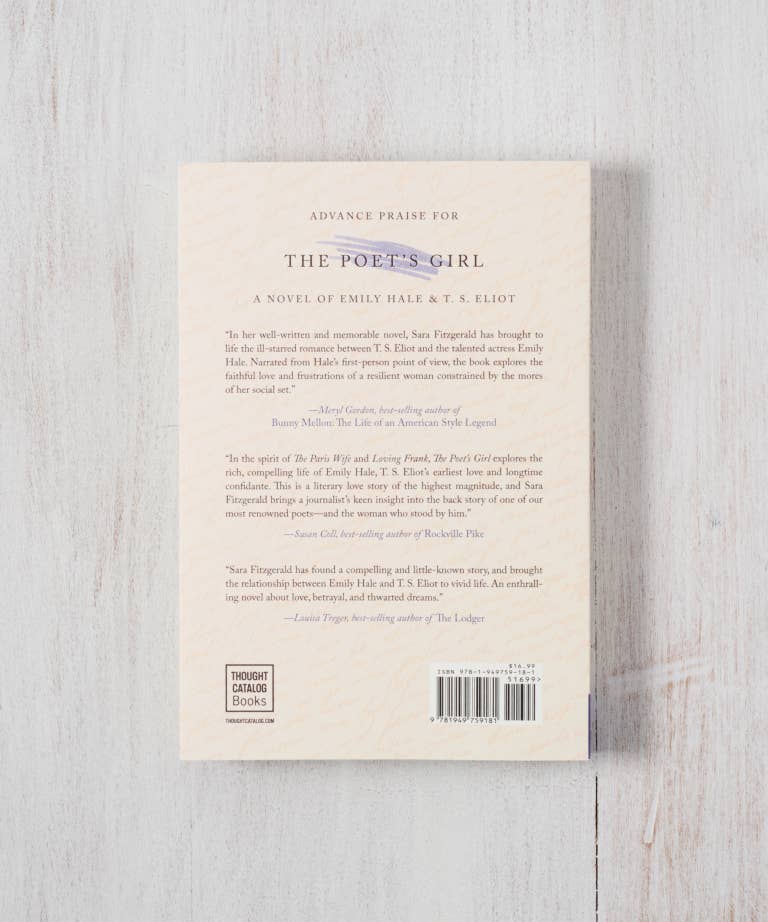 The Poet's Girl - historical fiction book