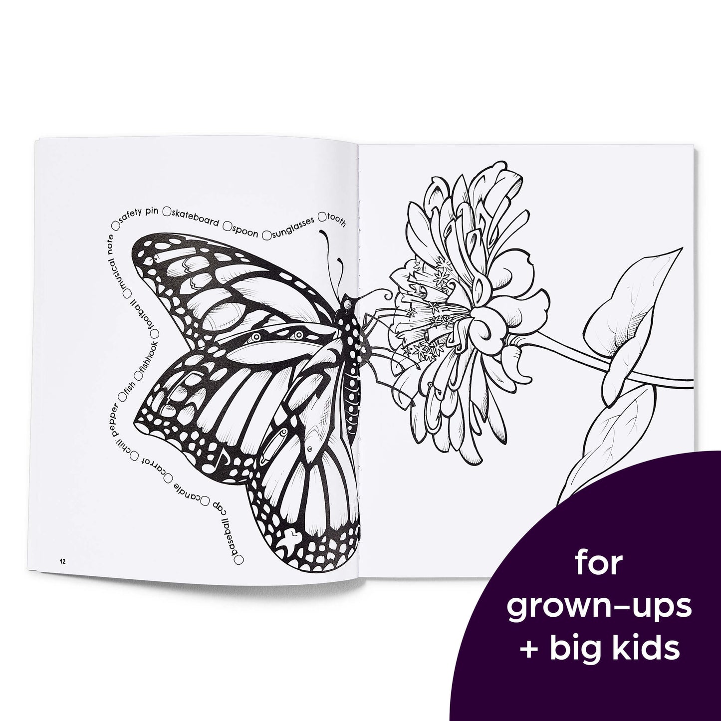 Hidden in Nature: A Cozy Hidden Pictures Coloring Book