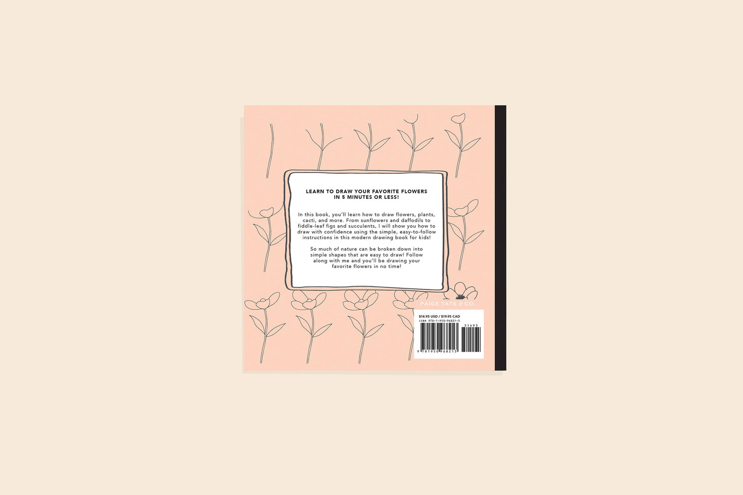 Modern Flowers: A How to Draw Book for Kids (Spring)