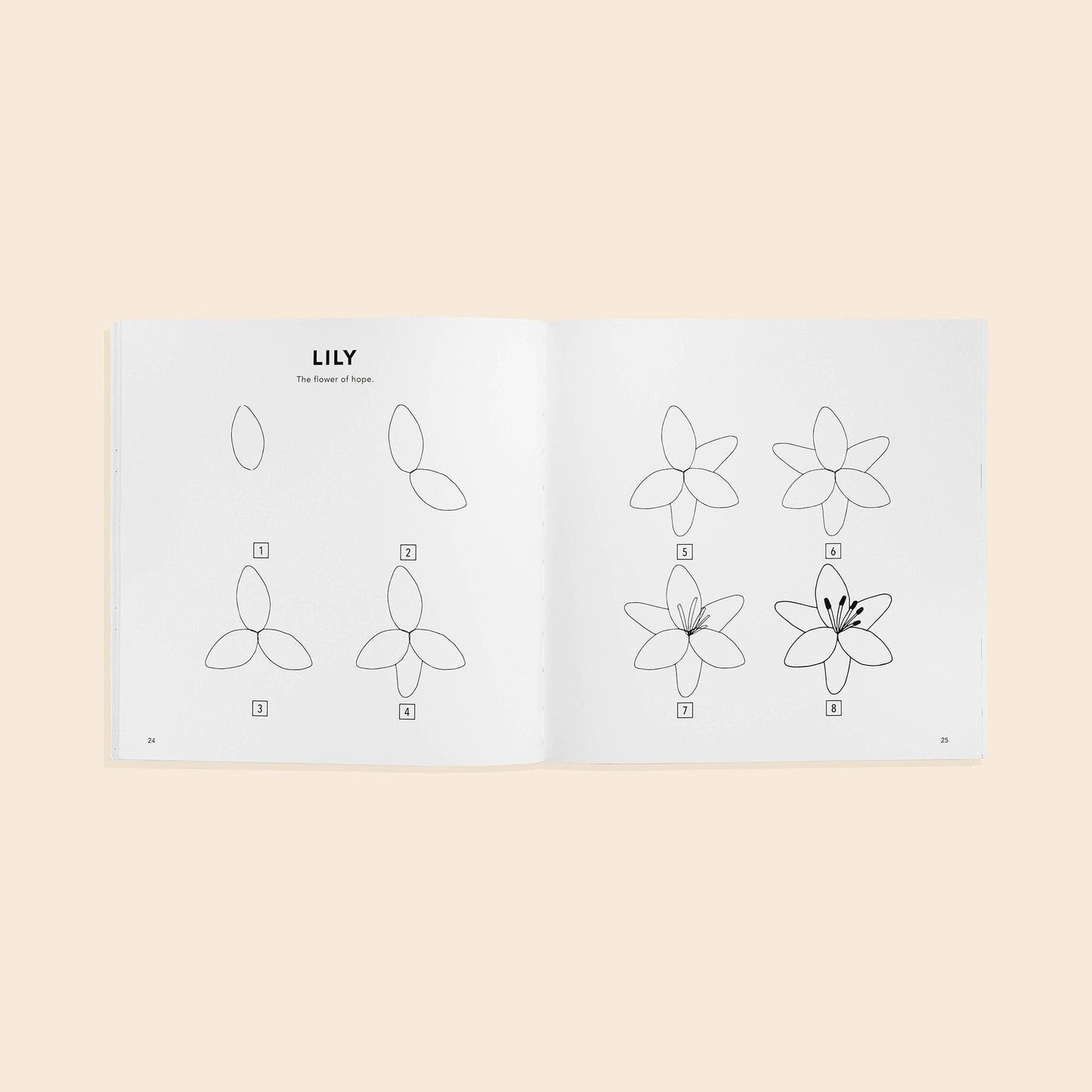 Modern Flowers: A How to Draw Book for Kids (Spring)
