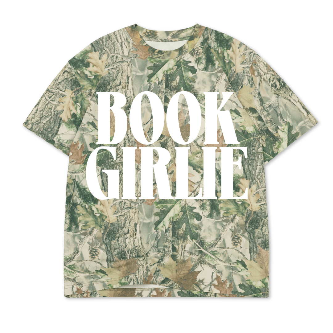Book Girlie Camo T-shirt