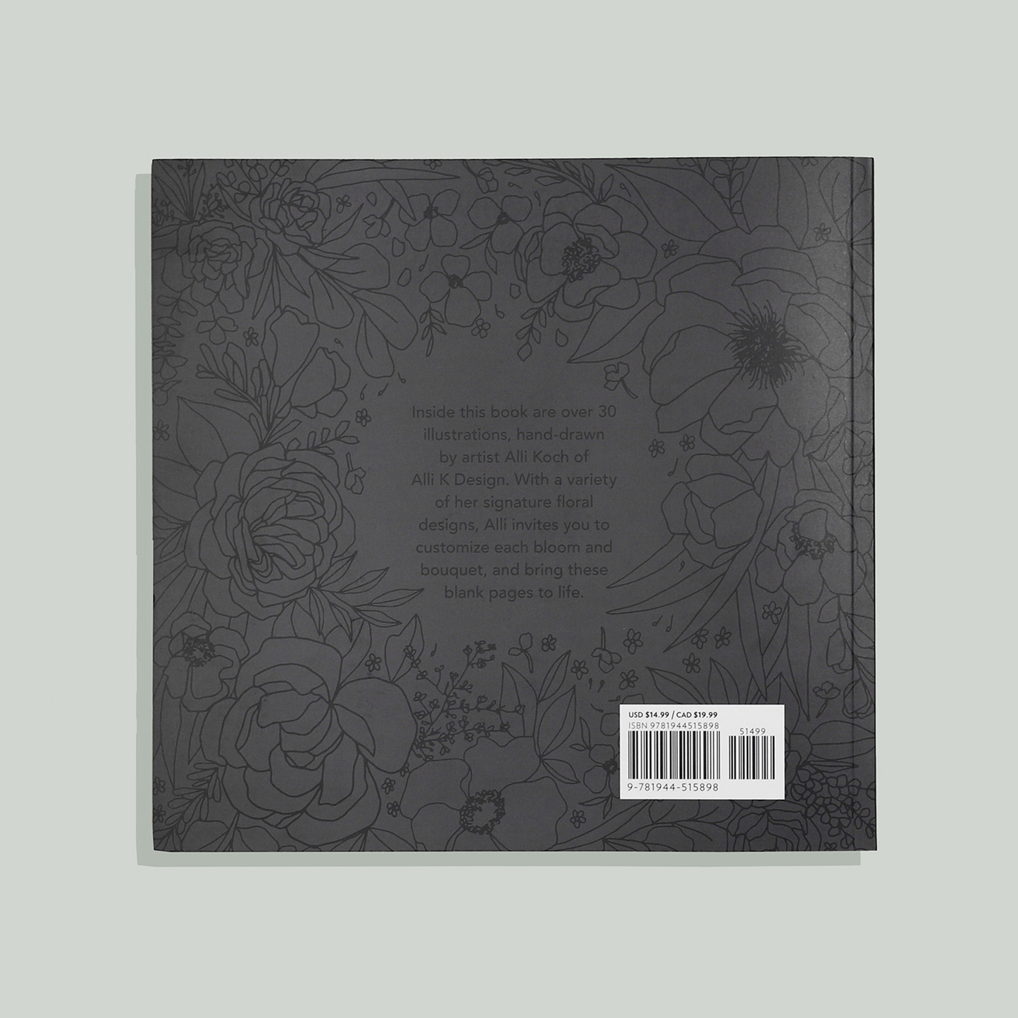 Bloom: Adult Coloring Book with Velvet Pages (Spring)