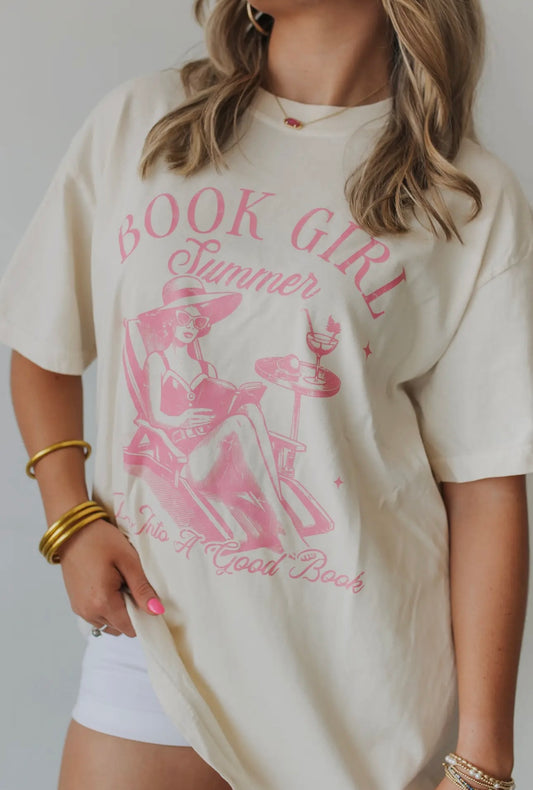 Book Girl Summer Tee