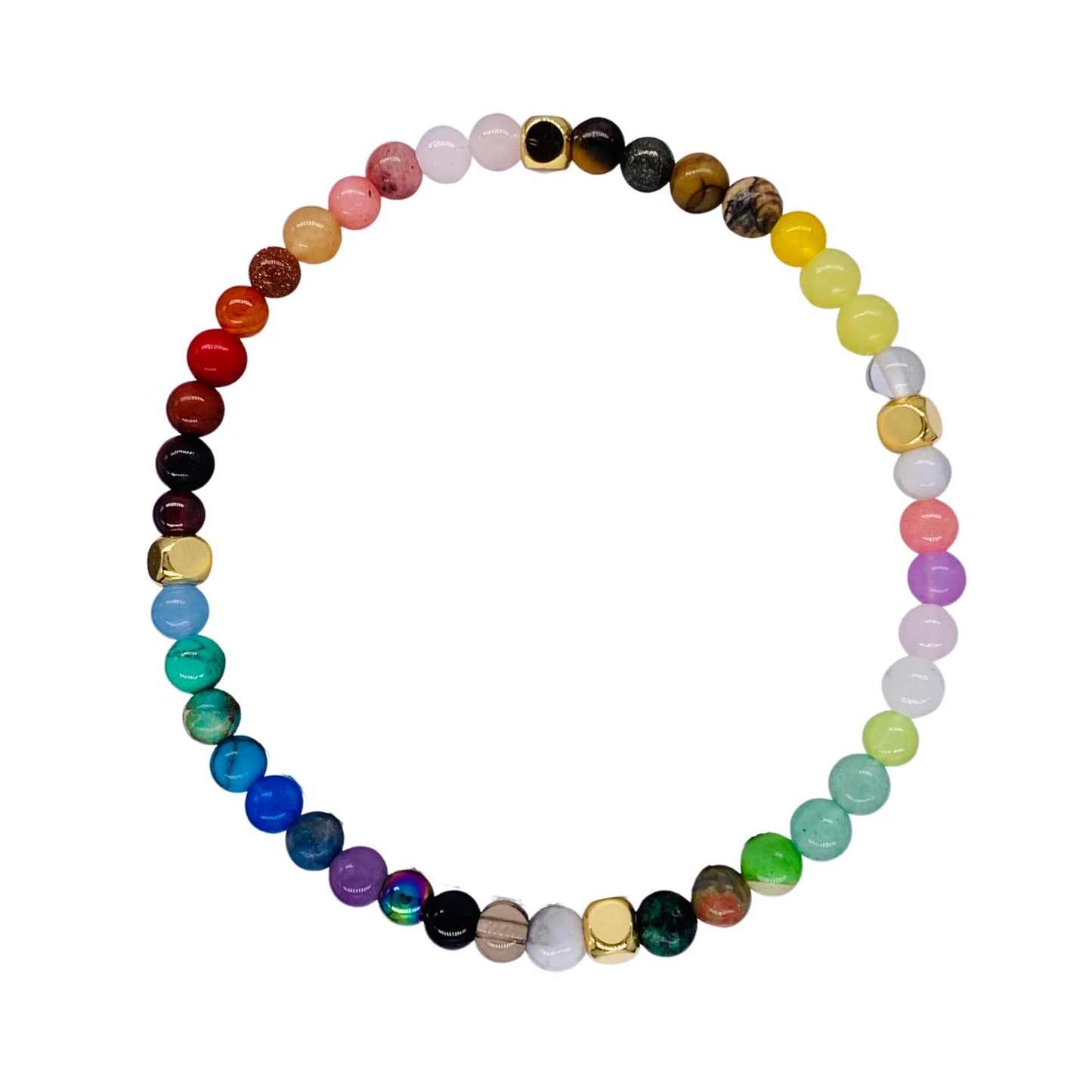 Chakra Zodiac Crystal Bracelet