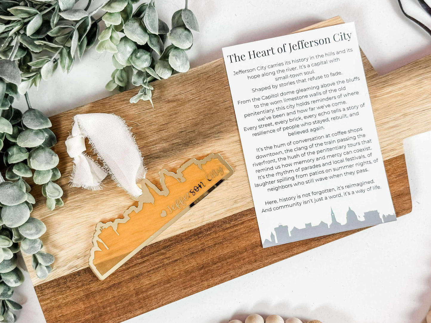 The Heart of Jefferson City Ornament