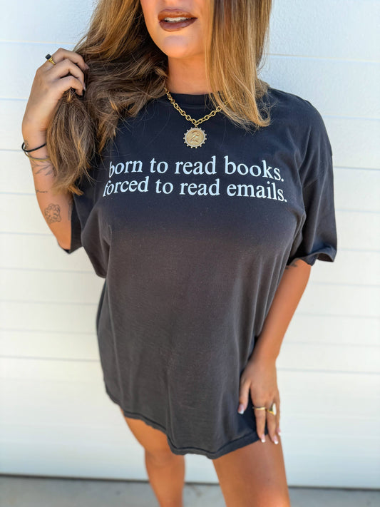 Born to Read Books T-shirt