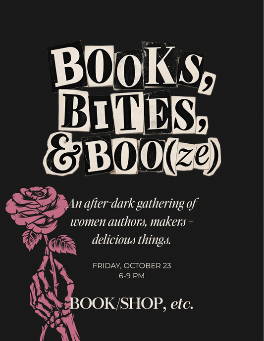 BOOKS, BITES, & BOO(ZE)