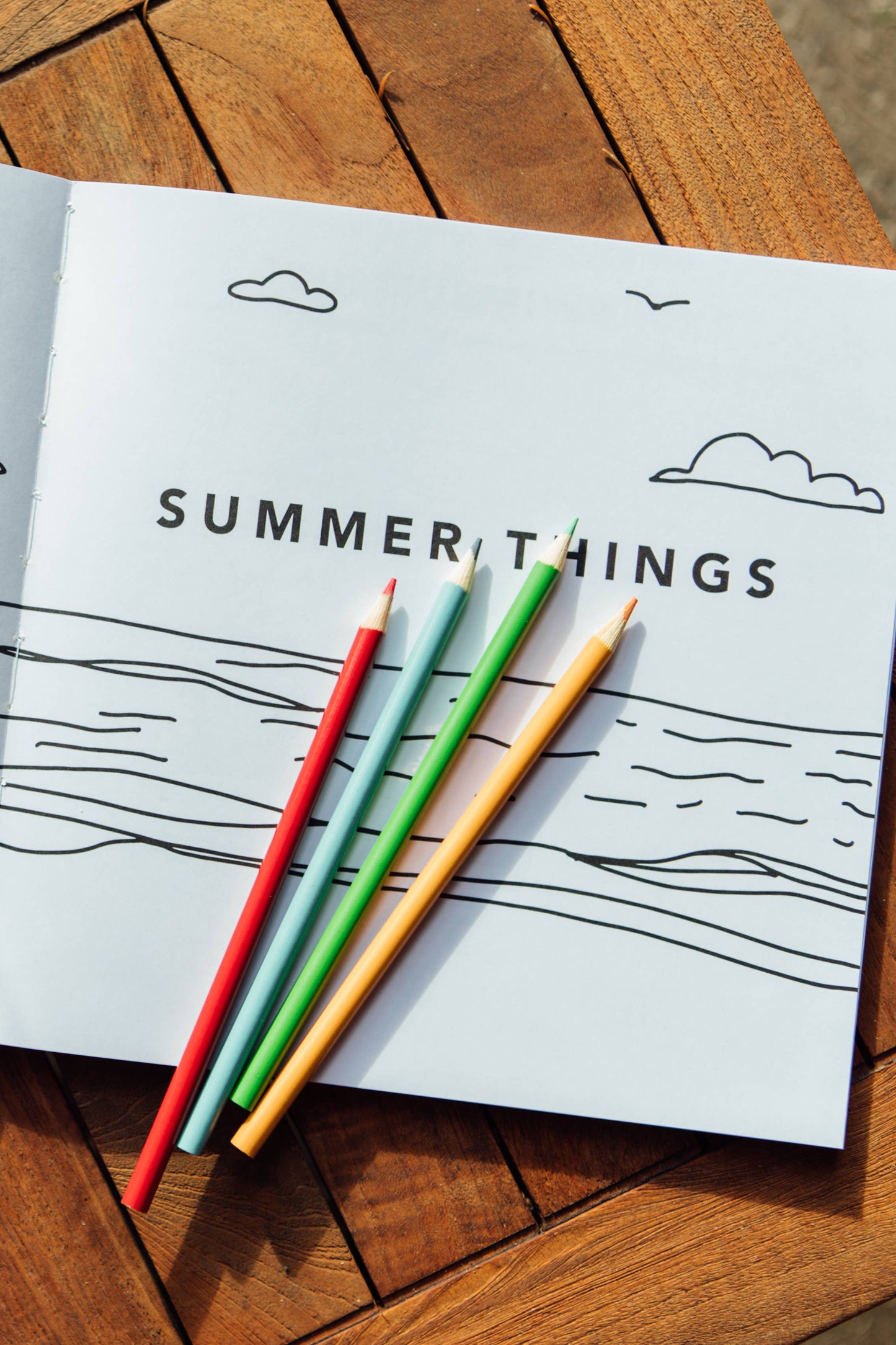 Summer Things: How to Draw Books for Kids (Summer Activity)