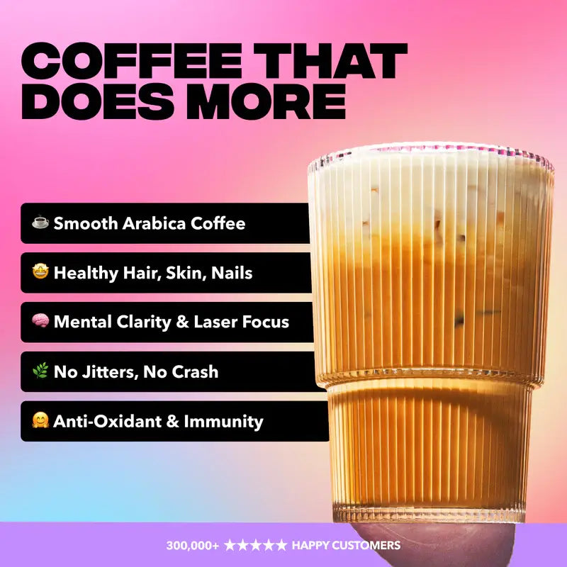 Everyday Dose Mushroom Coffee+ : Focus, Energy & Immunity