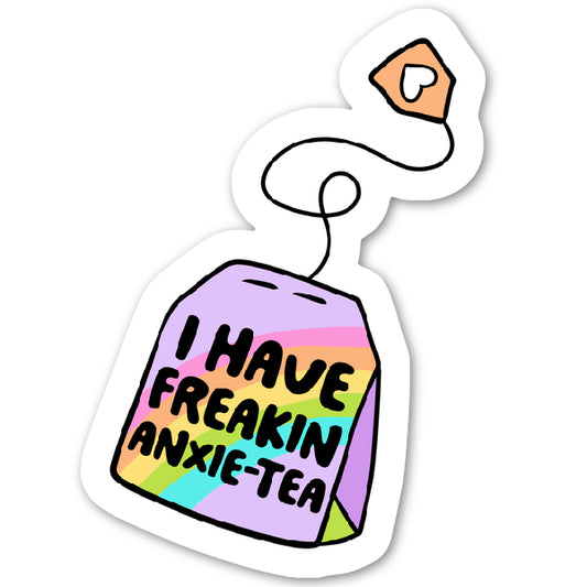 Anxie-tea Sticker