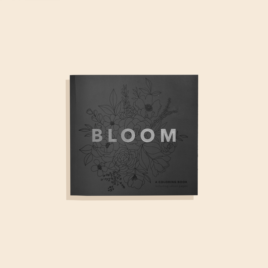 Bloom: A Travel Sized Floral Coloring Book (Spring)
