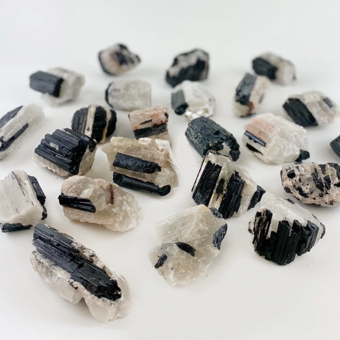 Black Tourmaline in Quartz Matrix (Raw)