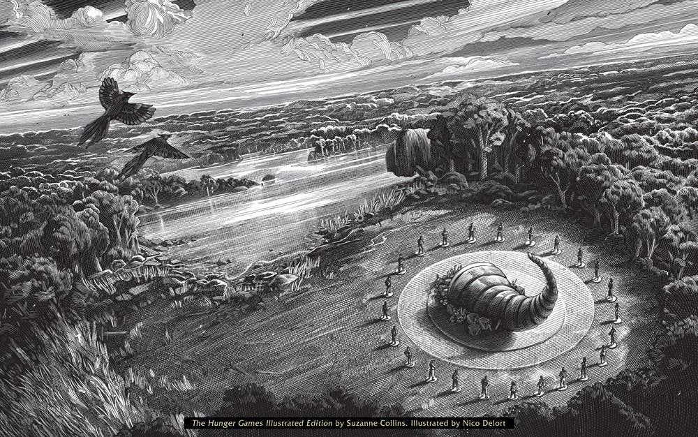 Hunger Games, The Illustrated Edition