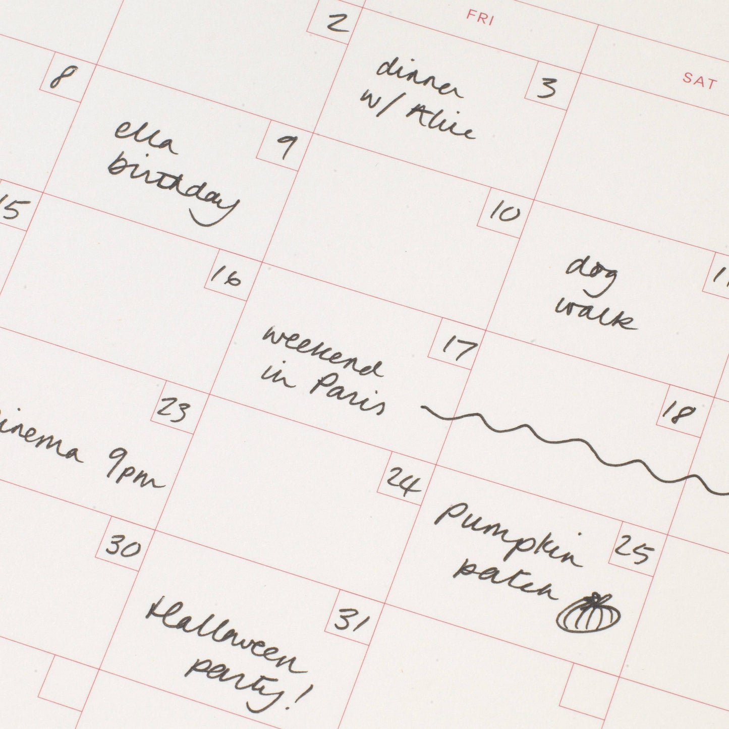 Productivity Monthly Planning Pad, Undated - Picnic
