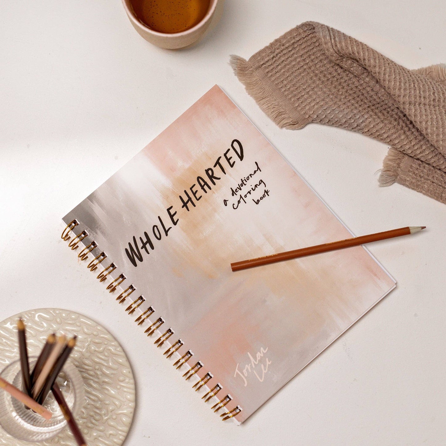 Wholehearted: A Christian Coloring Book Devotional
