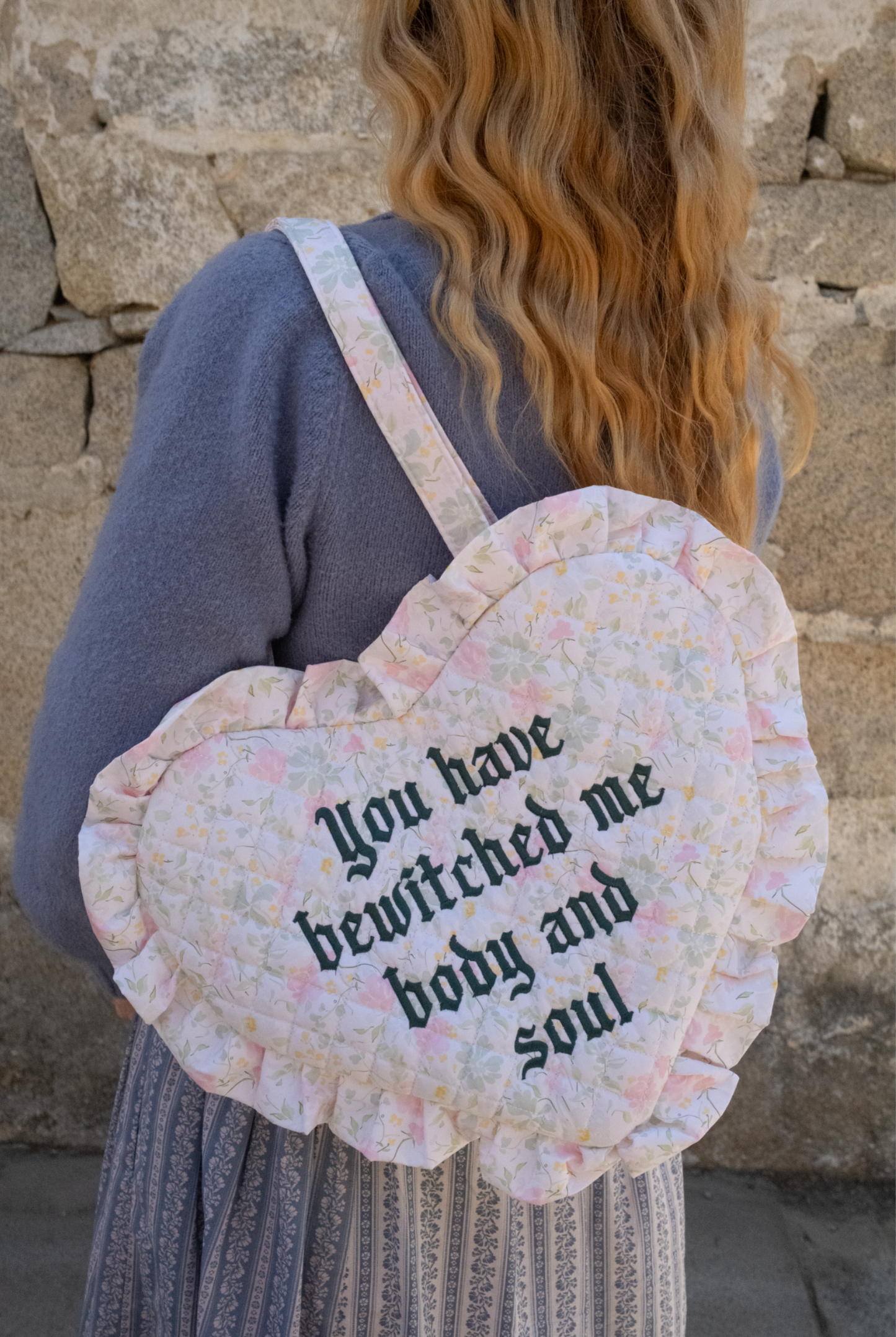 Bewitched Me Quilted Heart Bag
