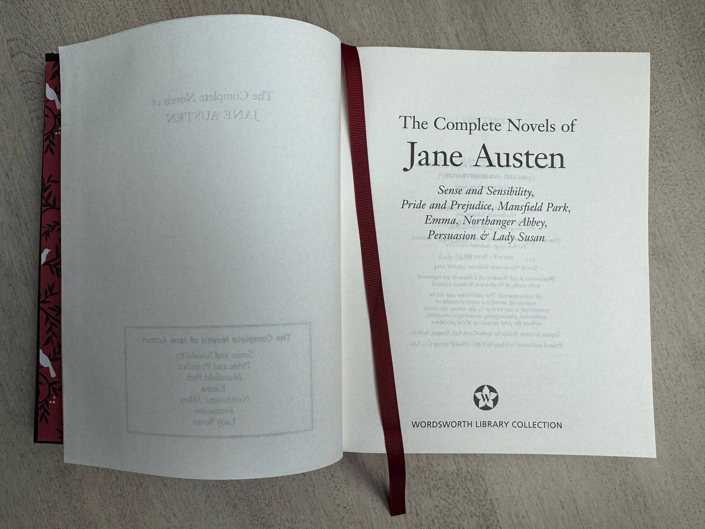 The Complete Novels of Jane Austen | Wordsworth Clothbound