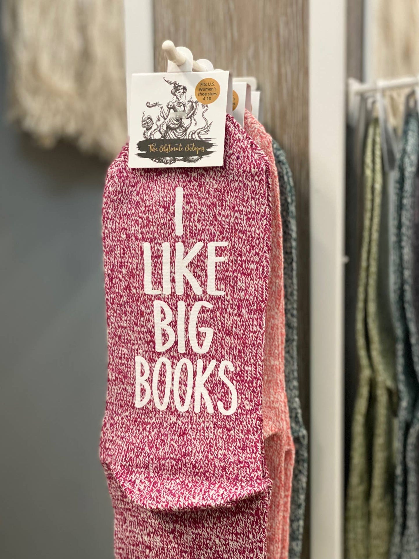 "Get Your Bans Off Our Books" Women's Socks