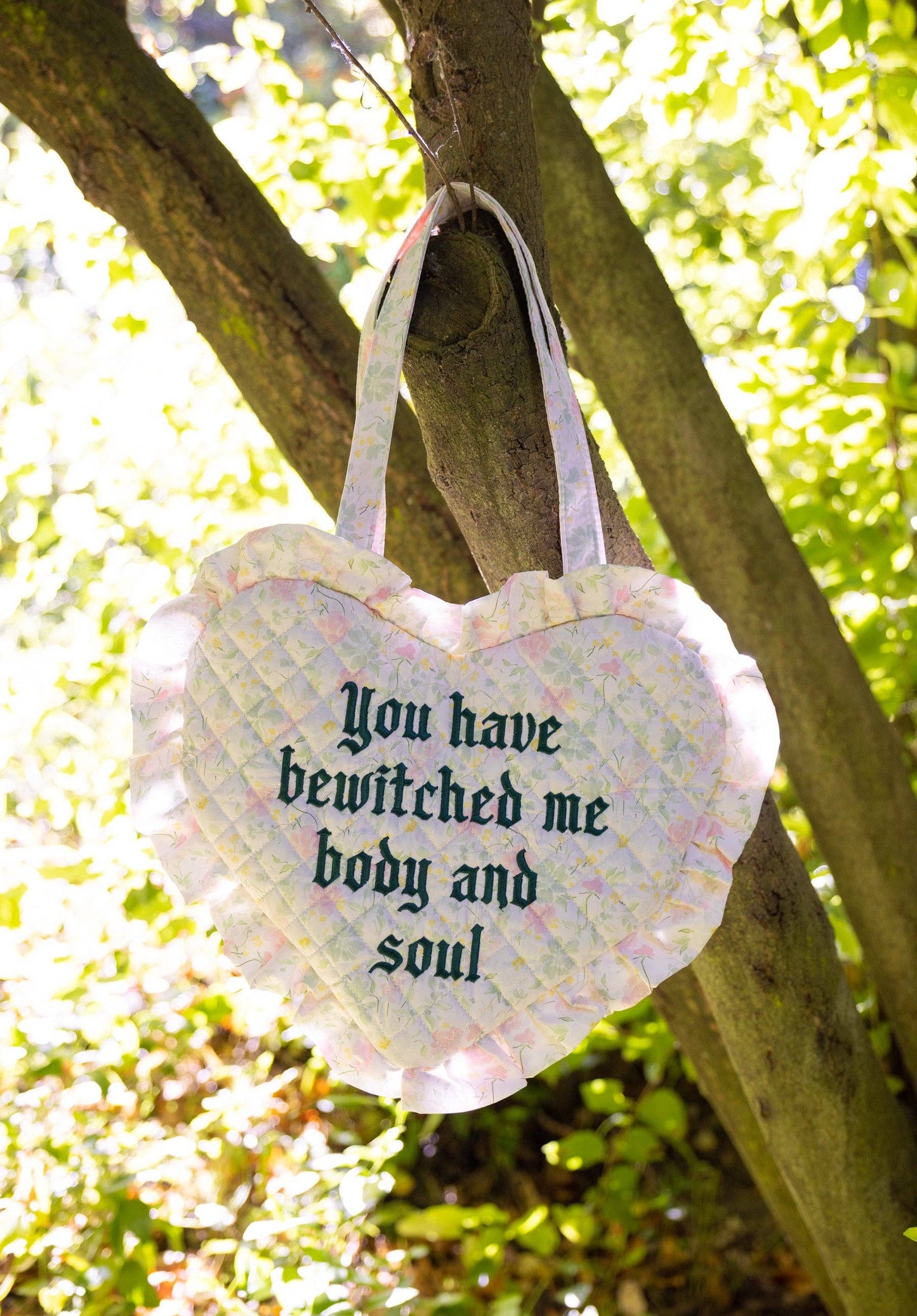 Bewitched Me Quilted Heart Bag