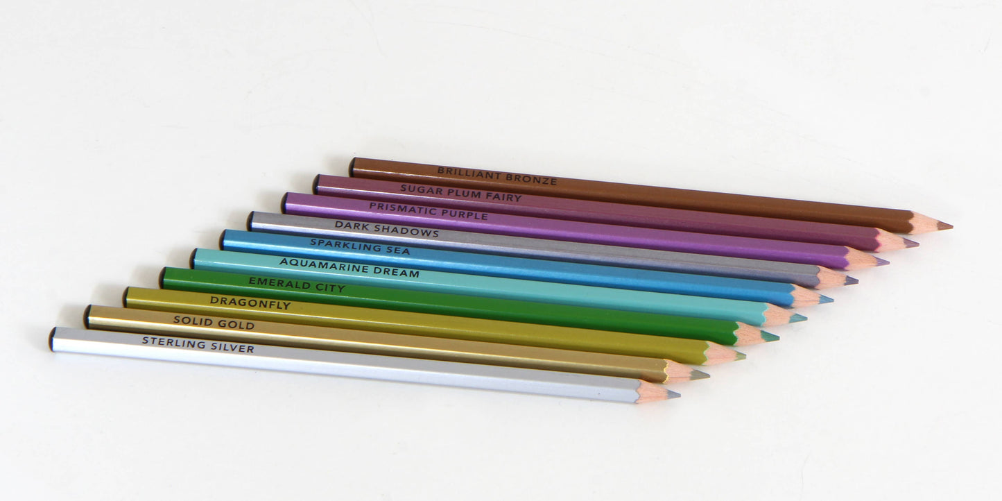 Bright Ideas Metallic Colored Pencils
